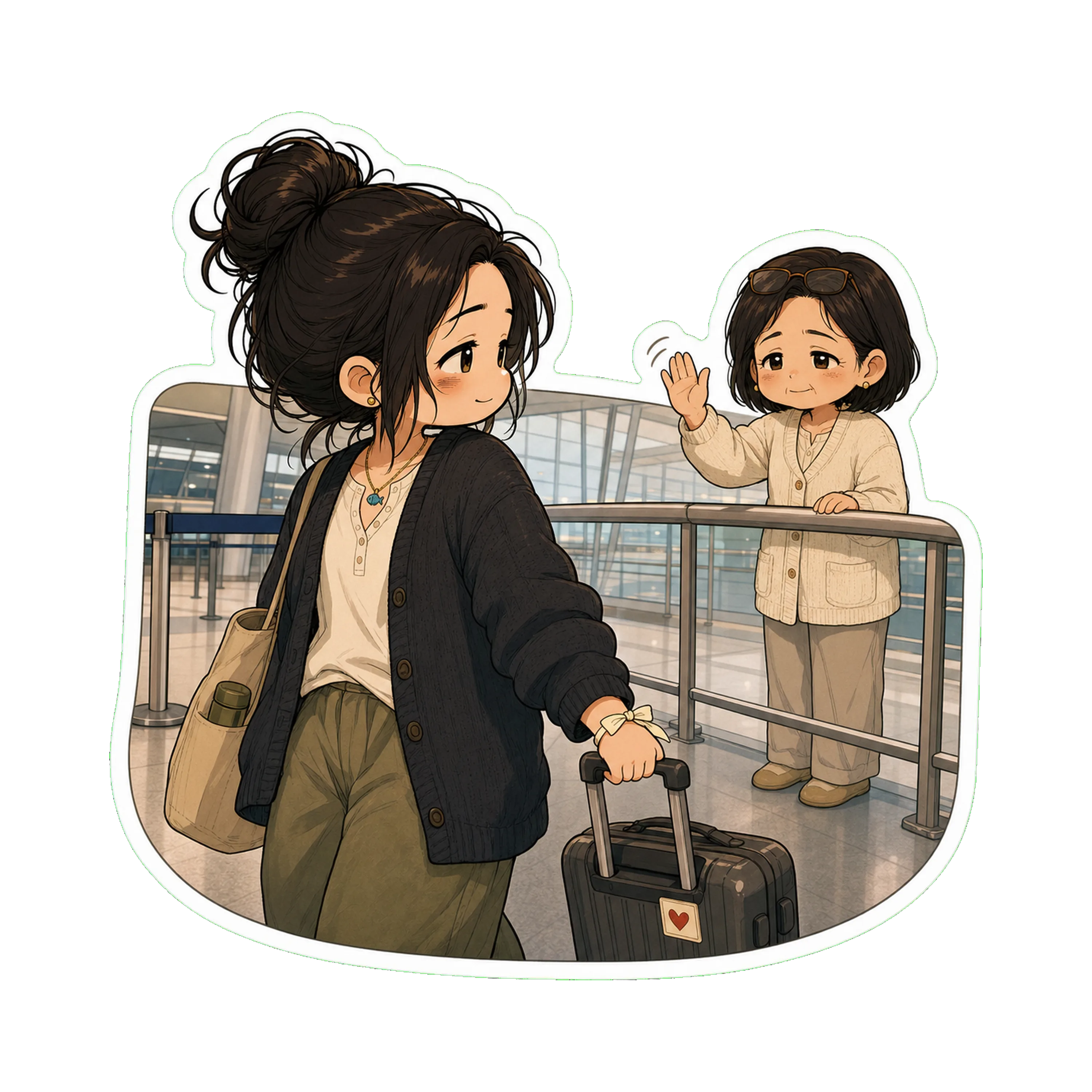 Day seven, the airport